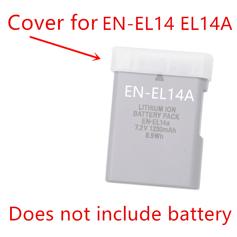 Nikon Camera D3500 - 1-20 Stück EN-EL14 EN-EL14A Batterieabdeckung Schutzhülle