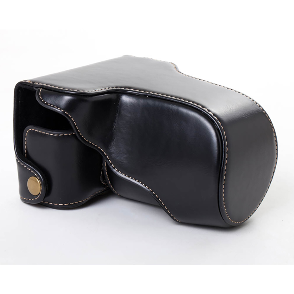 Camera Strap Leather - Kameratasche aus PU-Leder, Objektivtasche für Fujifilm