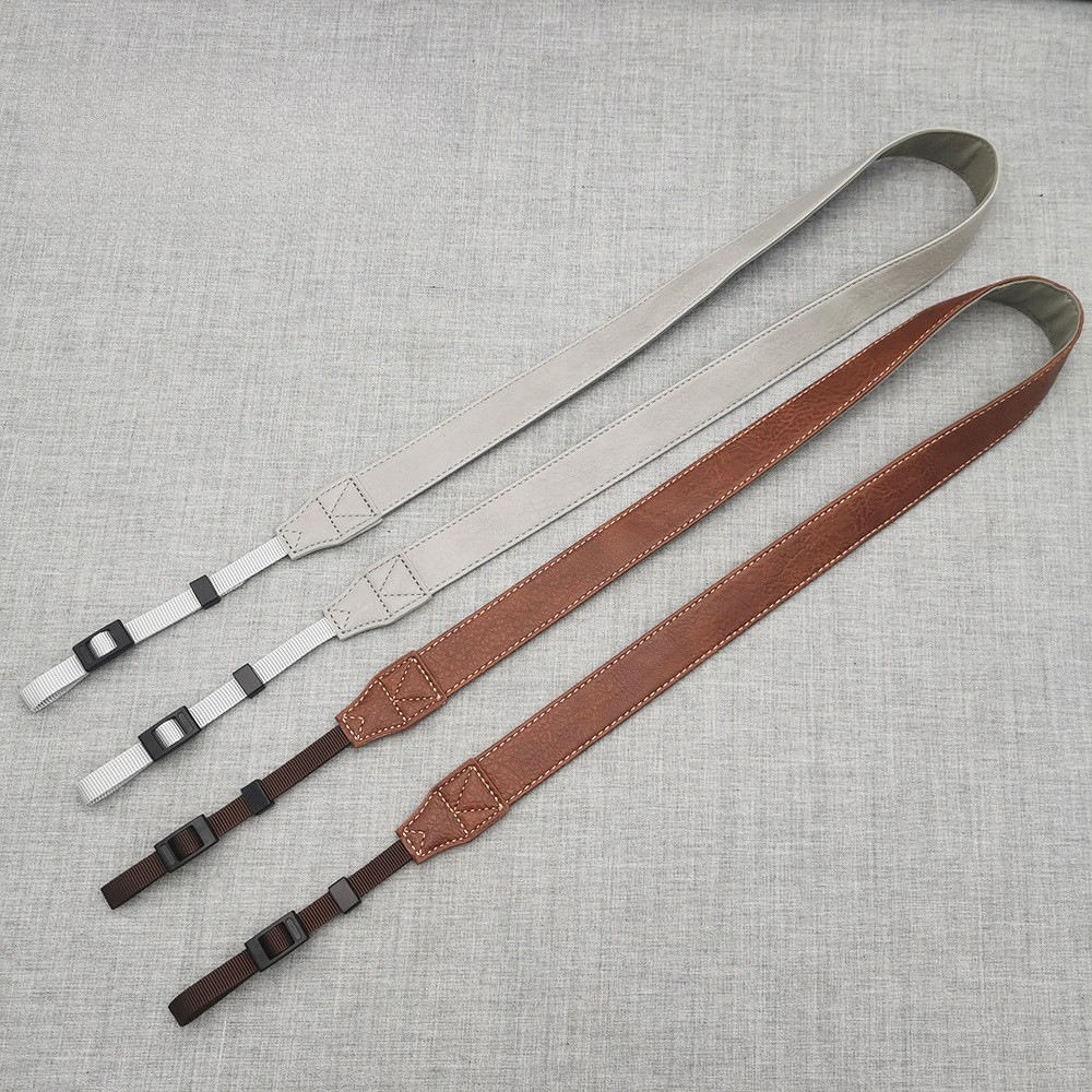 Camera Strap Leather - PU Leder Kamera Schulter Gurt Retro