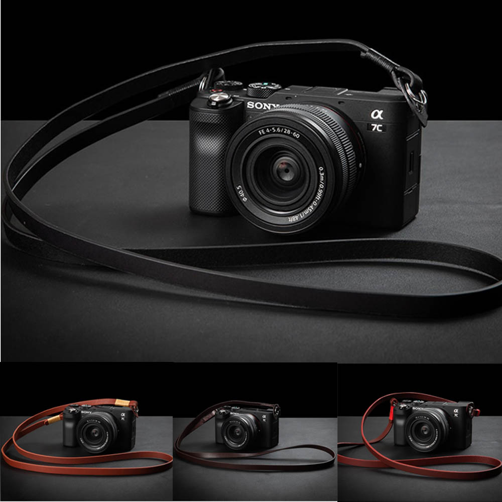 Camera Strap Leather - Echtes Leder Kamera Gurt Schulter Gürtel
