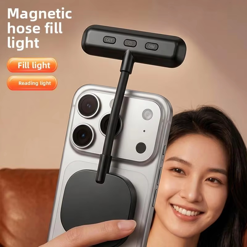 Photography Videos - Magnetisches Handy-Füllicht, 3-Farben Tragbares Mini-Handlicht für