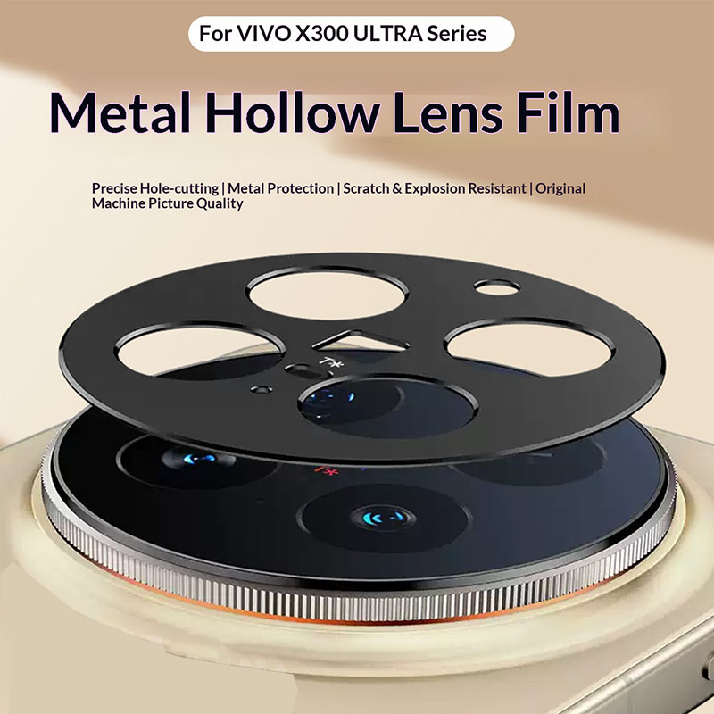 Photography Vivo X300 Pro - Aluminium-Metall-Rückkamera-Objektivschutz für vivo X300 Ultra Objektivabdeckung