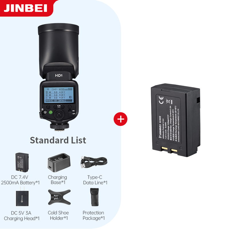 JINBEI HD-1 Rundkopf-HSS-Speed – Photography Hd Bewertung und Preis