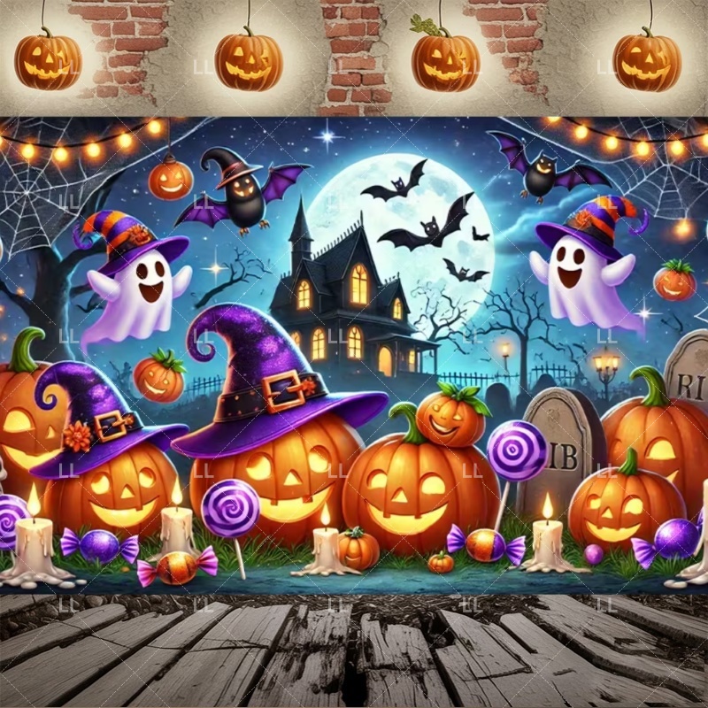 Cartoon-Halloween-Party-Dekora – Photography Architecture Bewertung und Preis