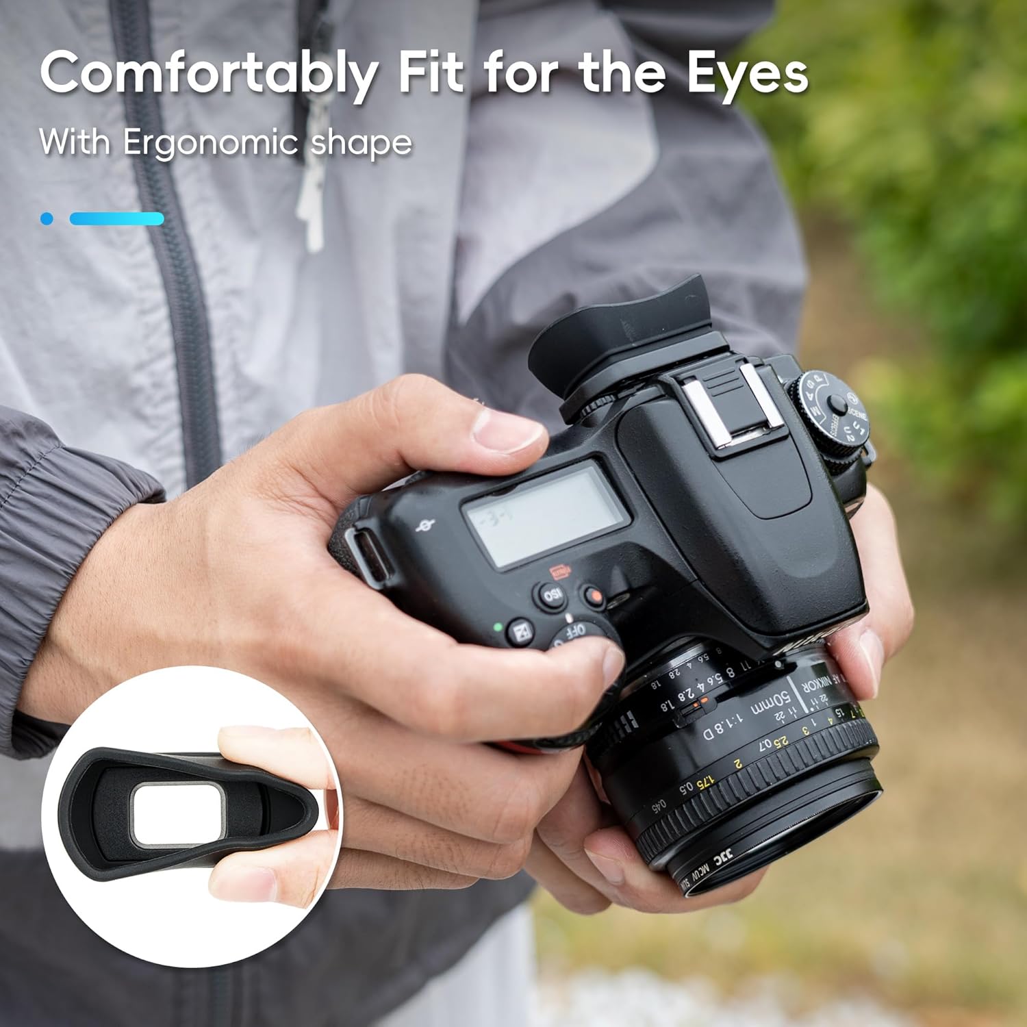 Kamera Augen muschel Okular Su – Nikon Camera D3500 Bewertung und Preis