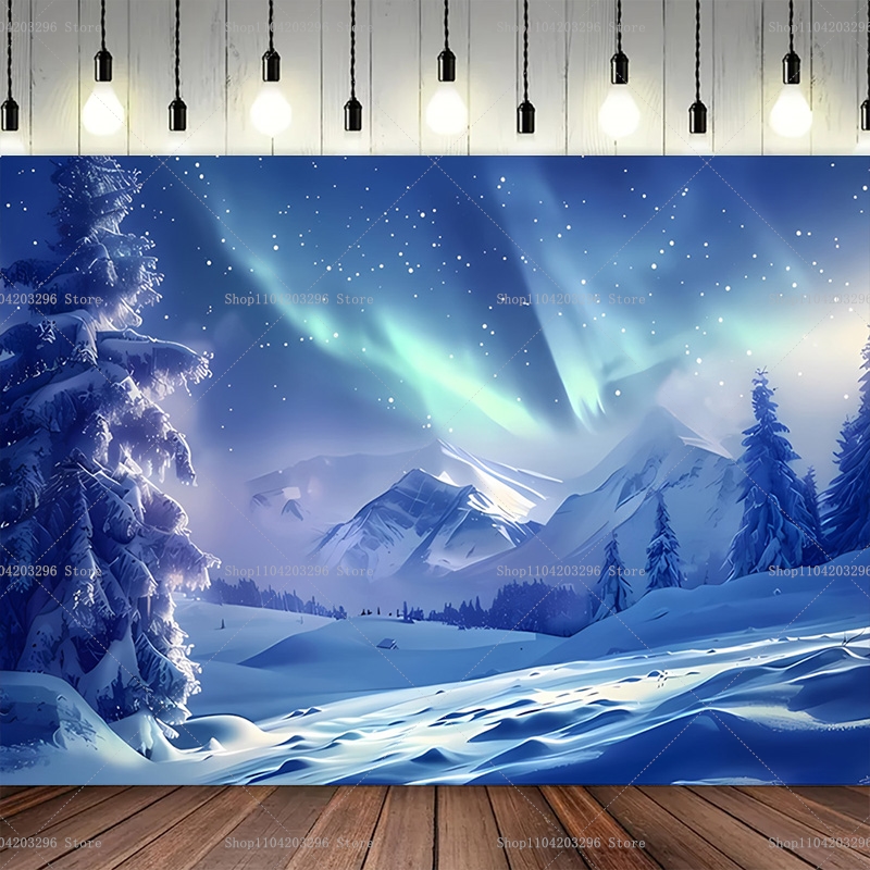 Traumhafter Winter-Kiefernwald – Photography Zebra Bewertung und Preis