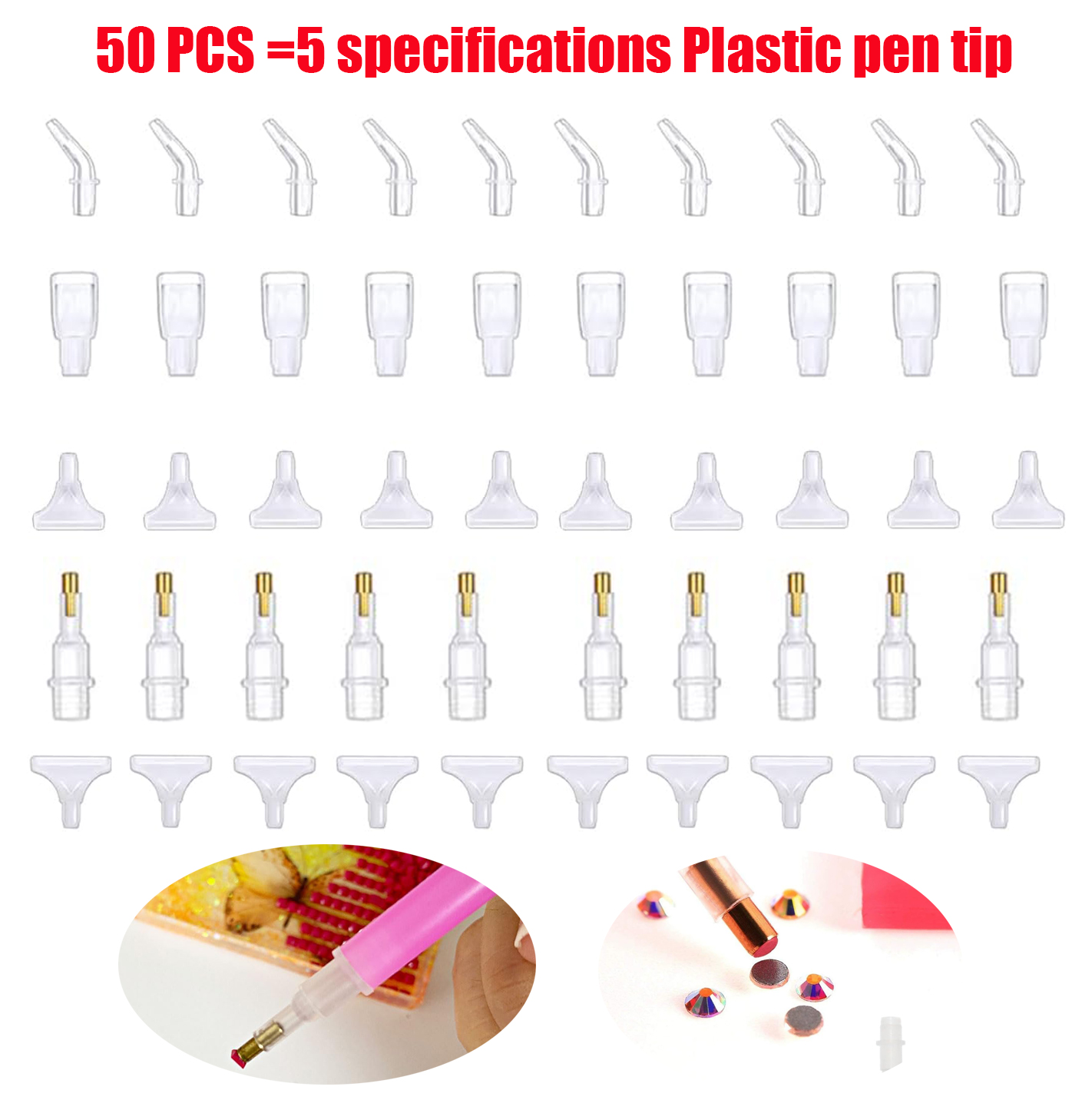 50 Stück Diamantmalerei-Stifts – Photography Techniques Bewertung und Preis
