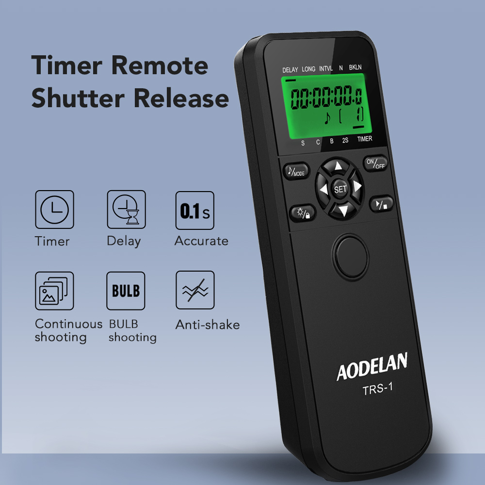 AODELAN TRS-1 Timer Intervallo – Timelapse Controller Bewertung und Preis