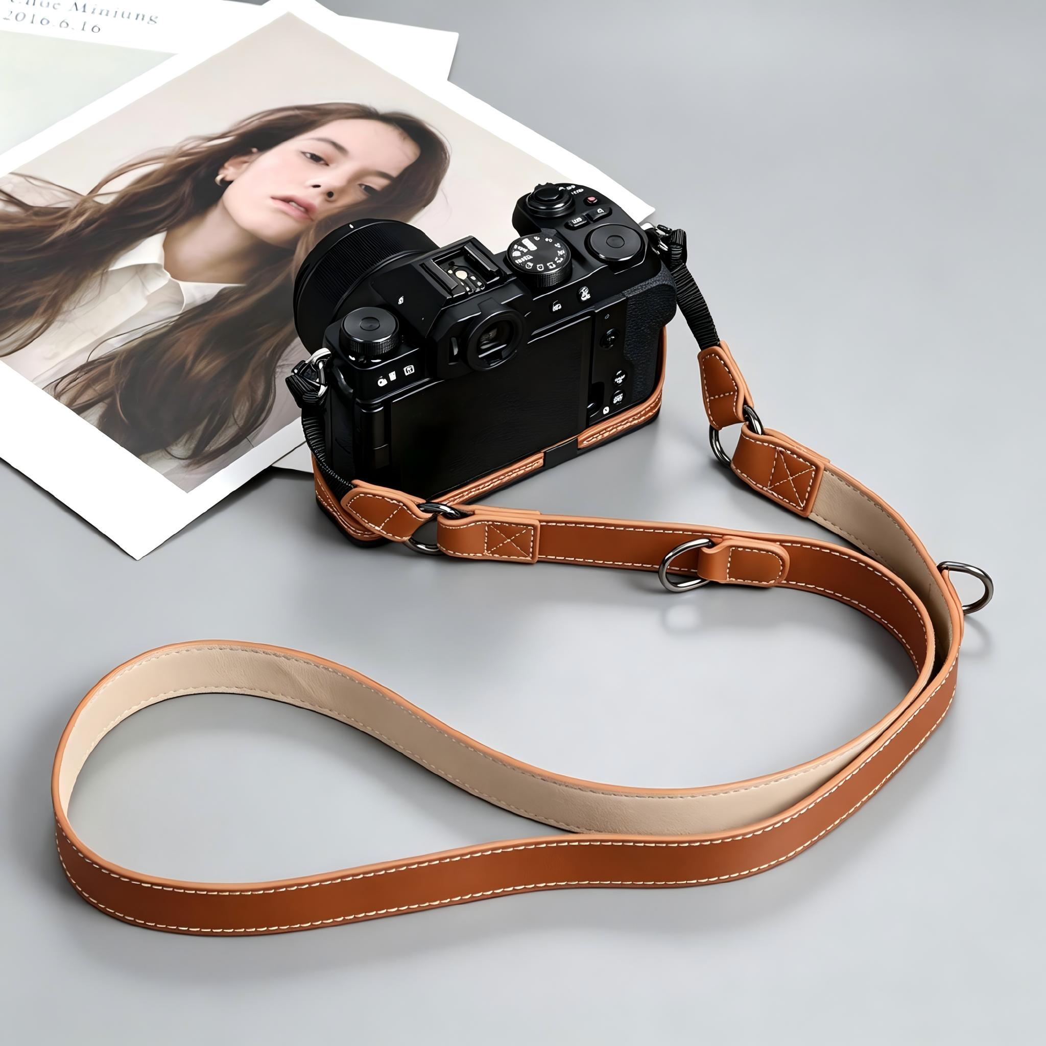 Retro Ölwachs-Leder Kameragurt – Camera Strap Leather Bewertung und Preis