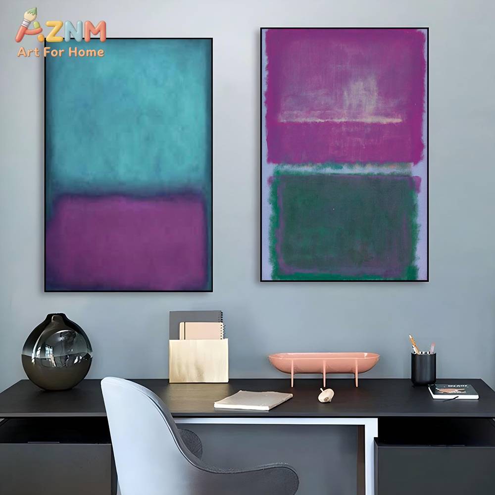 AZNM Mark Rothko-Stil, Farbblo – Photography Architecture Bewertung und Preis