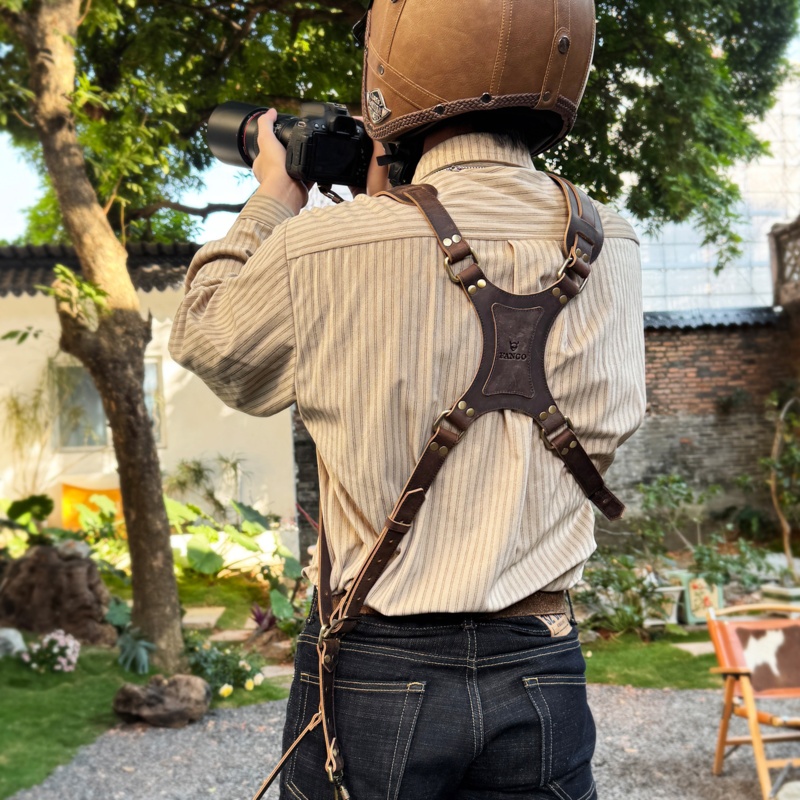 Neuer Echter Leder-Kameragurt  – Camera Strap Leather Bewertung und Preis