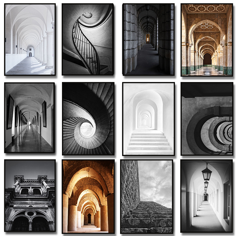 Moderne Abstrakte Schwarz-Weiß – Photography Architecture Bewertung und Preis